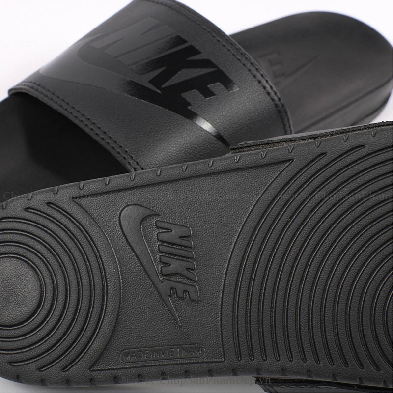 Dép Nike Plus One Slides Đen Chất Lượng Cao