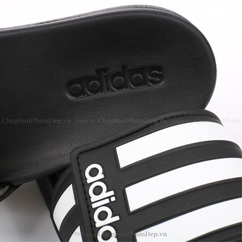 Dép Plus New Quai Xé Logo Adidas Chéo Tinh Tế