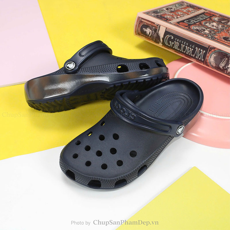 Dép Sục Crocs 4P Phủ 3D Rực Rỡ