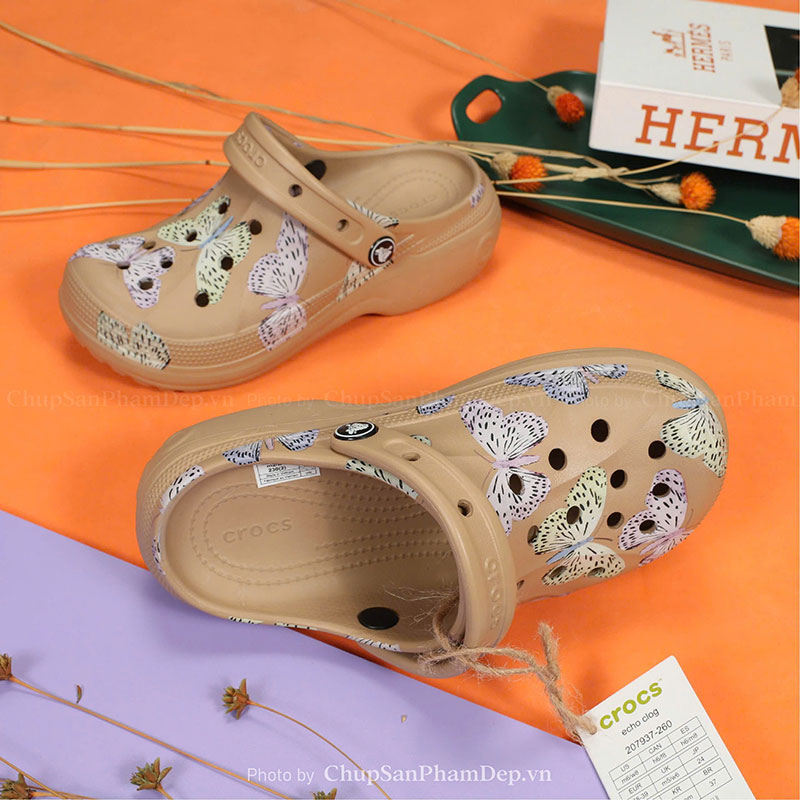 Dép Sục Crocs Bella Bướm Siêu Yêu