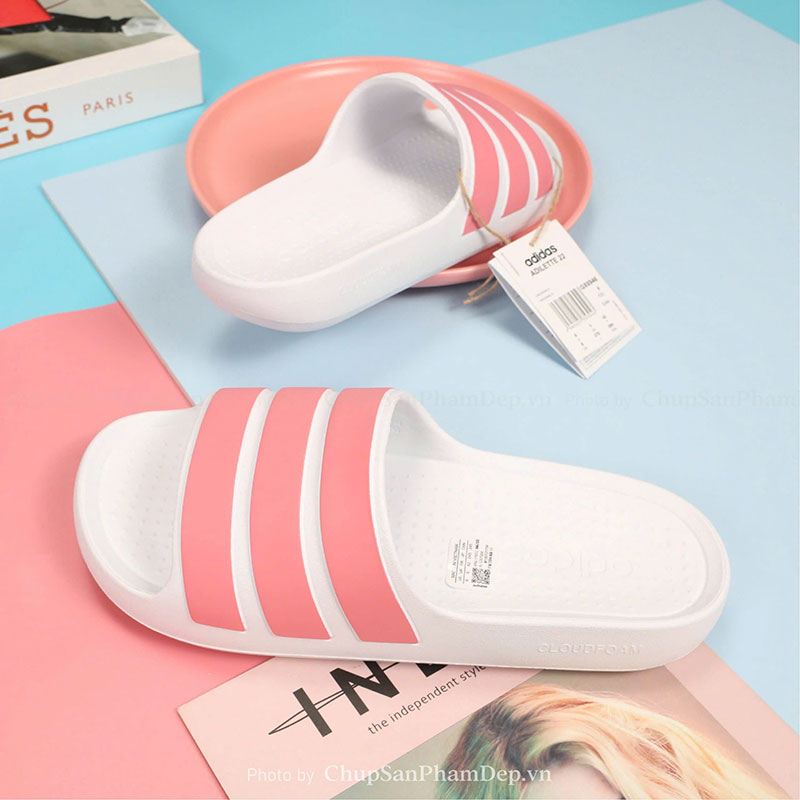 Dép Đúc Adidas Flow Trắng Tinh Tế