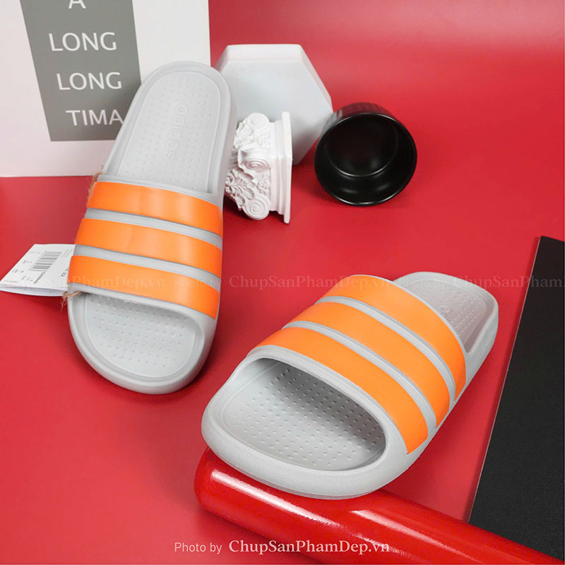 Dép Đúc Adidas Flow Xám Đẹp Mắt