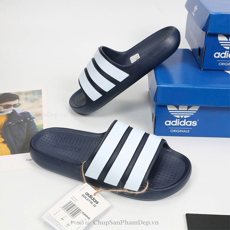 Dép Đúc Adidas Flow Xanh Sang Trọng