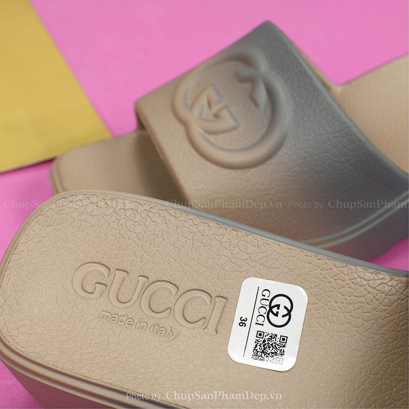 Dép Đúc Gucci Cao 6P 3D Nữ Tính