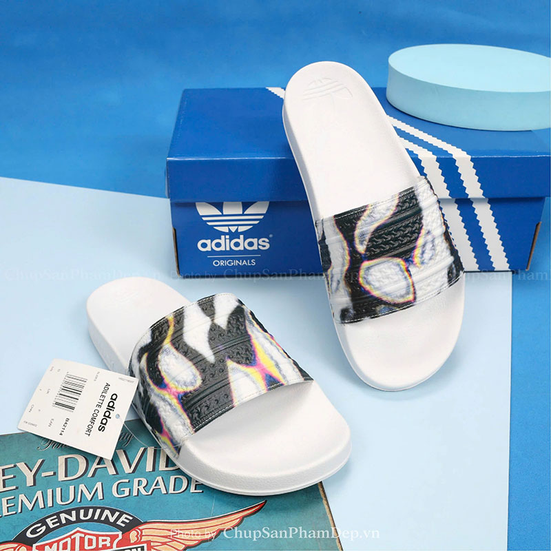 Dép Bản Adidas 24 Charm Quai Lạ Mắt