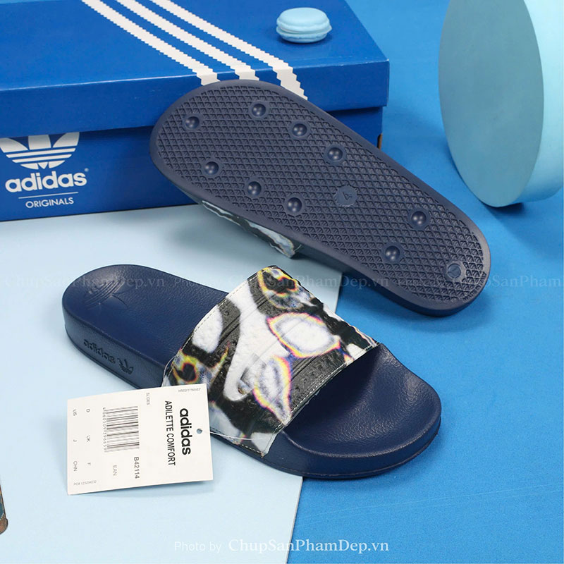 Dép Bản Adidas 24 Charm Quai Lạ Mắt