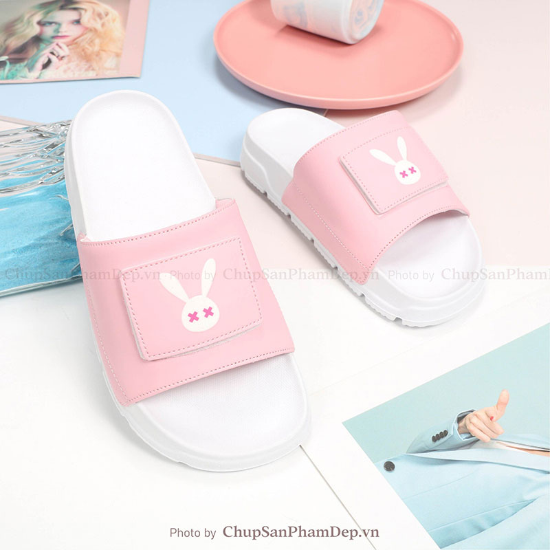 Dép Bản Rabbit Xinh Xắn Cá Tính