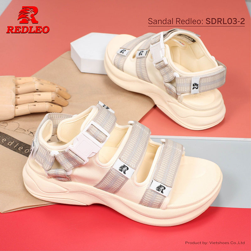 Giày Sandal REDLEO 2 Quai Hoa Văn Cá Tính