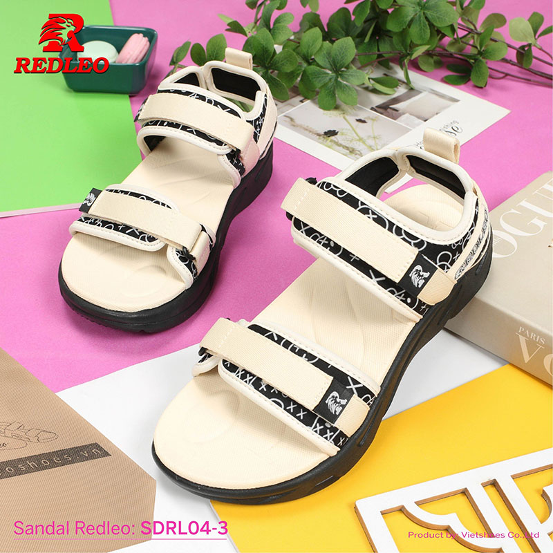 Giày Sandal REDLEO 2 Quai Viền Nổi Bật