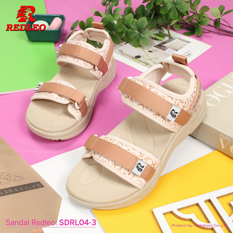 Giày Sandal REDLEO 2 Quai Viền Nổi Bật