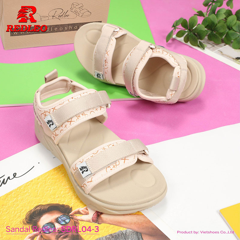 Giày Sandal REDLEO 2 Quai Viền Nổi Bật