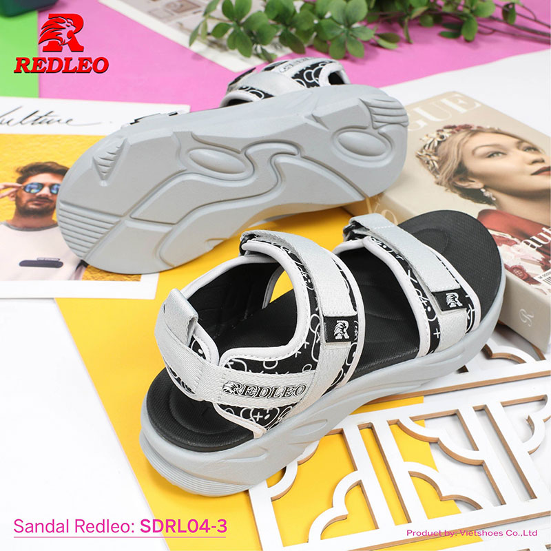 Giày Sandal REDLEO 2 Quai Viền Nổi Bật