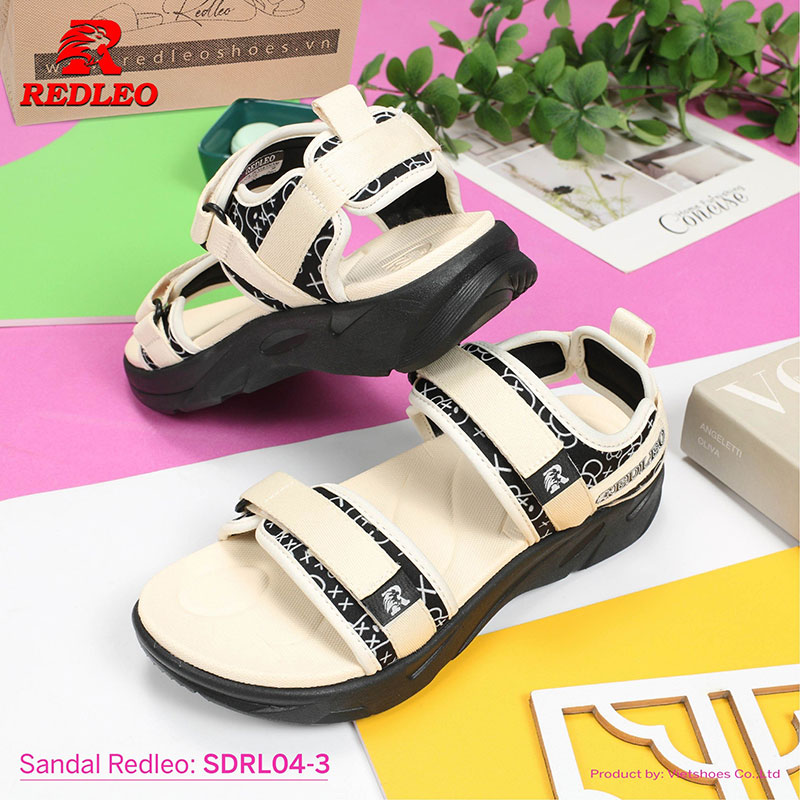 Giày Sandal REDLEO 2 Quai Viền Nổi Bật