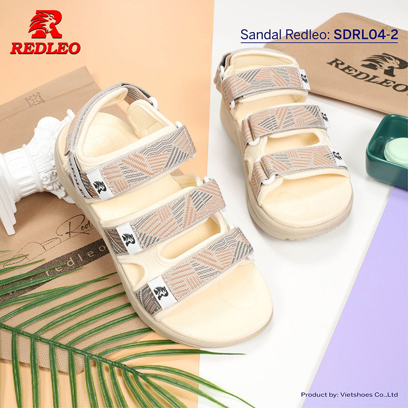 Giày Sandal REDLEO 3 Quai Sọc Thể Thao