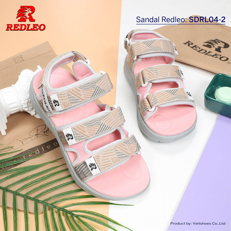 Giày Sandal REDLEO 3 Quai Sọc Thể Thao