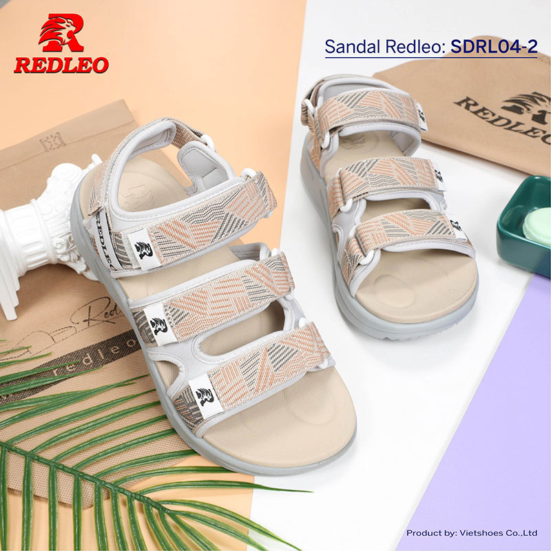 Giày Sandal REDLEO 3 Quai Sọc Thể Thao