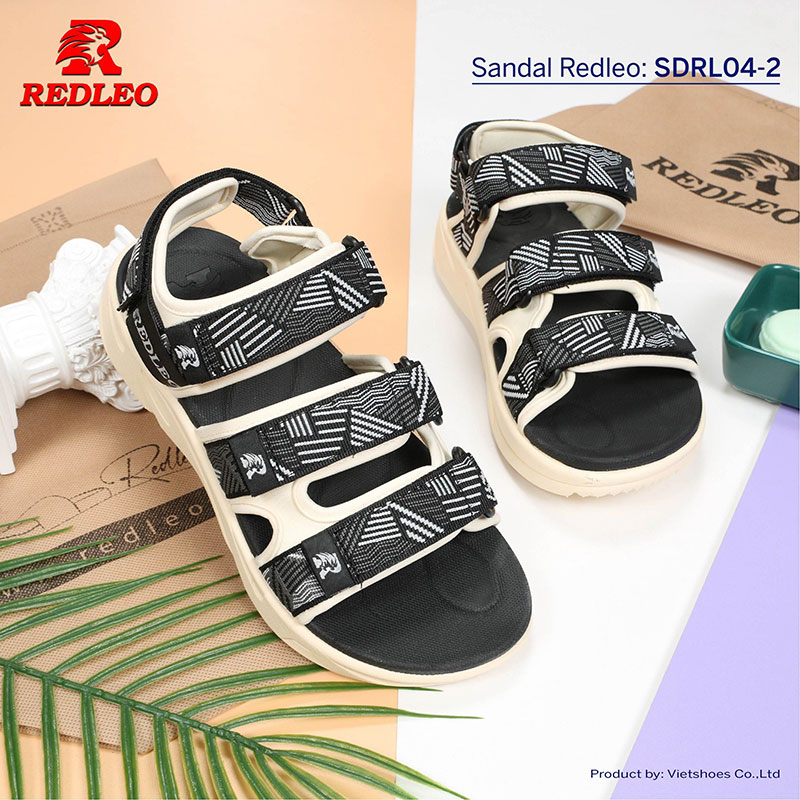 Giày Sandal REDLEO 3 Quai Sọc Thể Thao