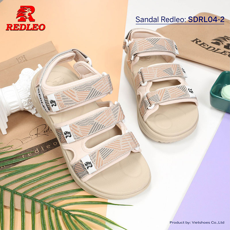 Giày Sandal REDLEO 3 Quai Sọc Thể Thao