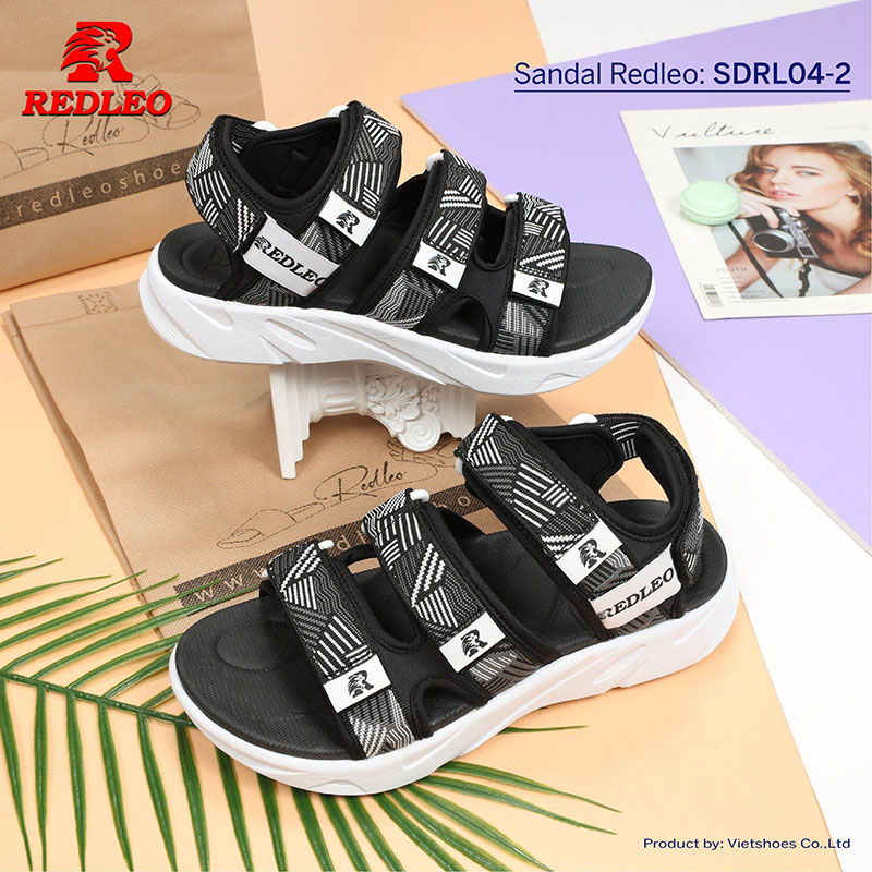 Giày Sandal REDLEO 3 Quai Sọc Thể Thao