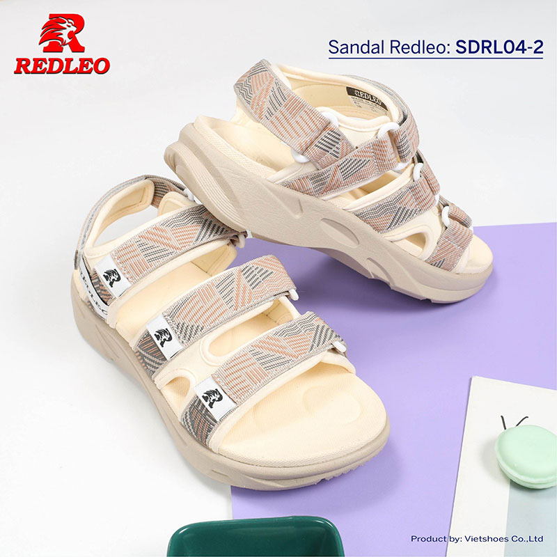 Giày Sandal REDLEO 3 Quai Sọc Thể Thao