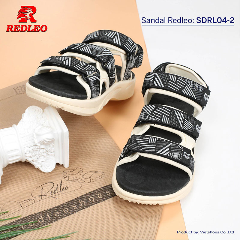 Giày Sandal REDLEO 3 Quai Sọc Thể Thao