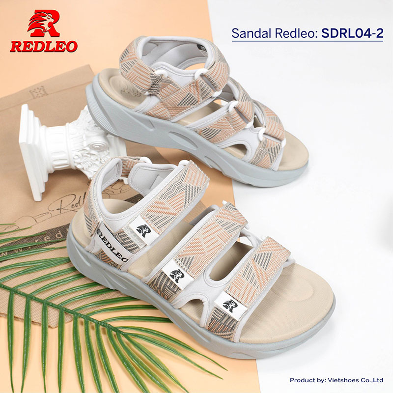 Giày Sandal REDLEO 3 Quai Sọc Thể Thao