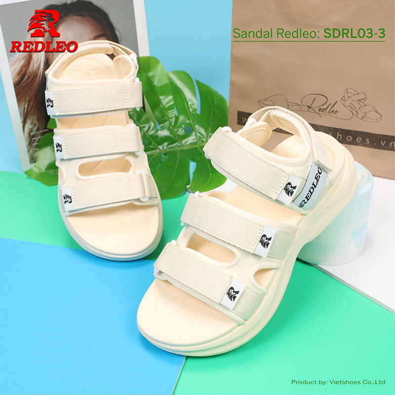 Giày Sandal REDLEO 3 Quai Viền Tinh Tế