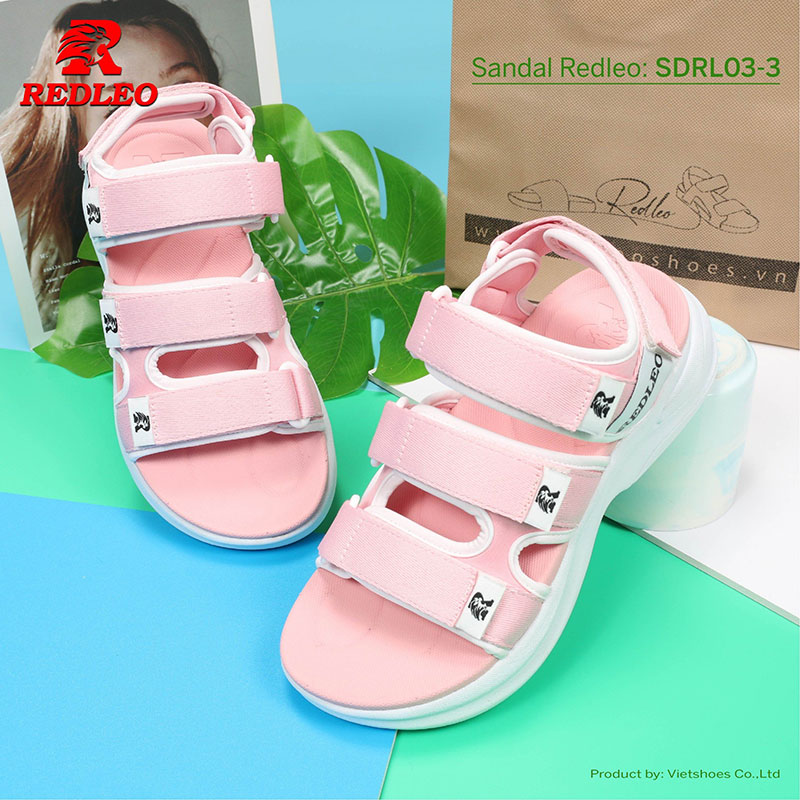 Giày Sandal REDLEO 3 Quai Viền Tinh Tế