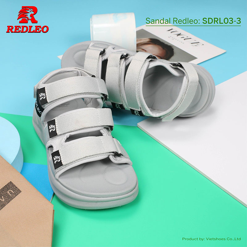 Giày Sandal REDLEO 3 Quai Viền Tinh Tế