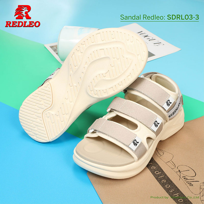 Giày Sandal REDLEO 3 Quai Viền Tinh Tế