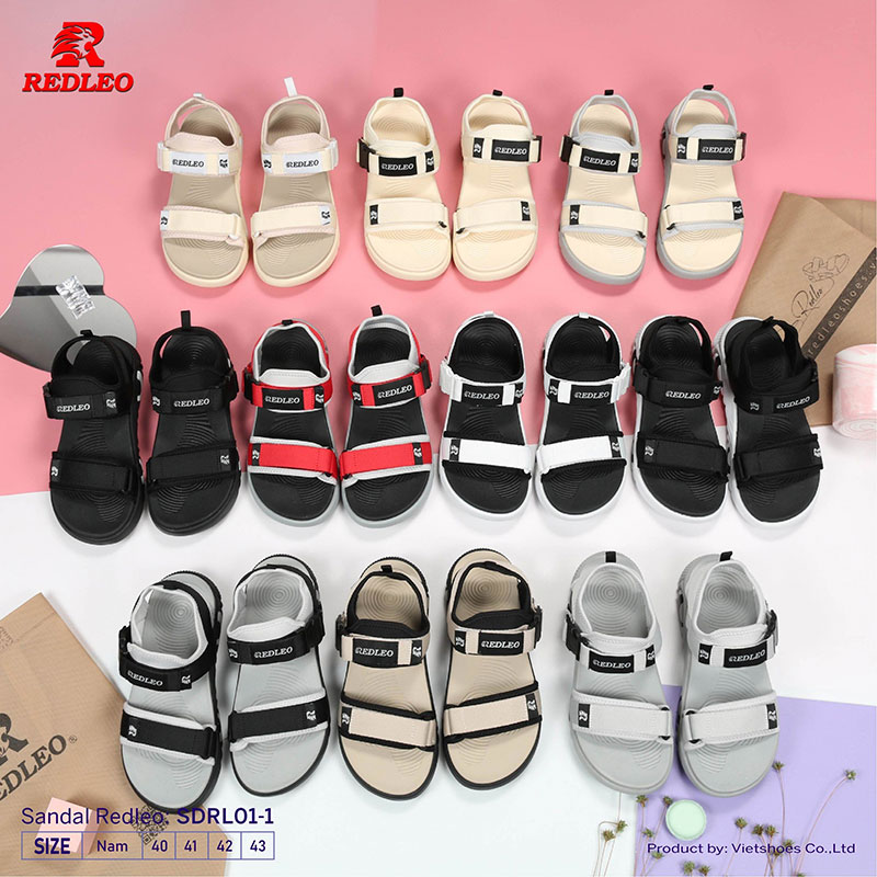 Giày Sandal REDLEO Đế 2 Màu Đơn Giản