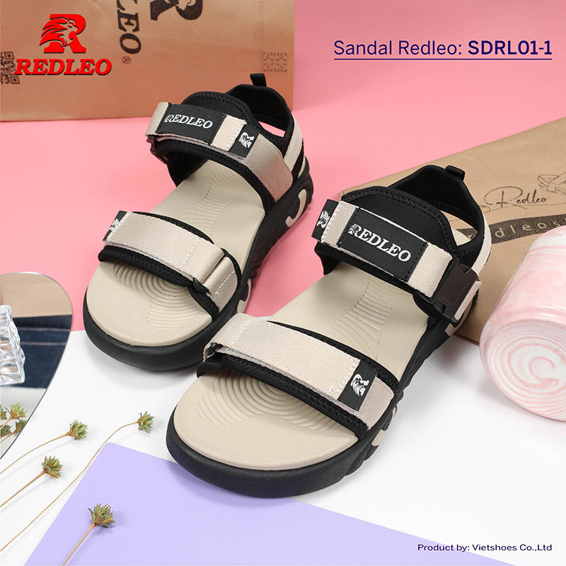 Giày Sandal REDLEO Đế 2 Màu Đơn Giản