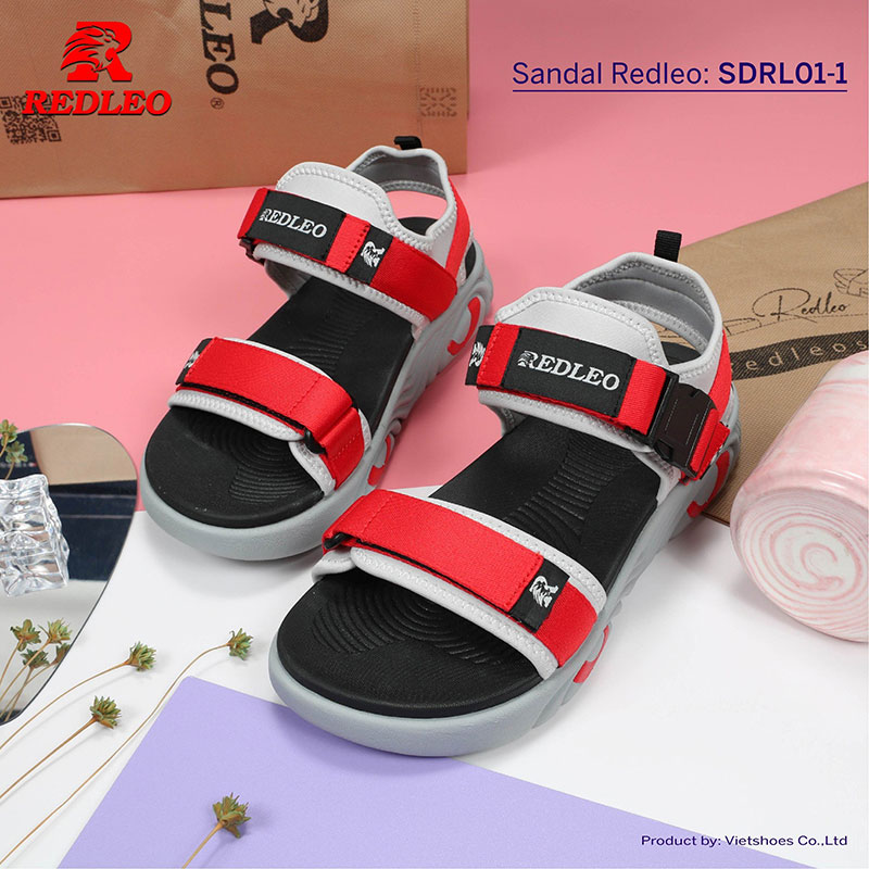 Giày Sandal REDLEO Đế 2 Màu Đơn Giản