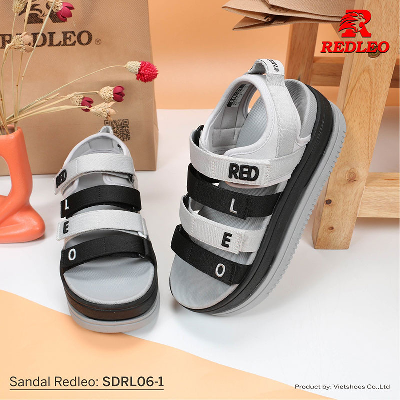 Giày Sandal REDLEO Logo Màu Đẹp Mắt