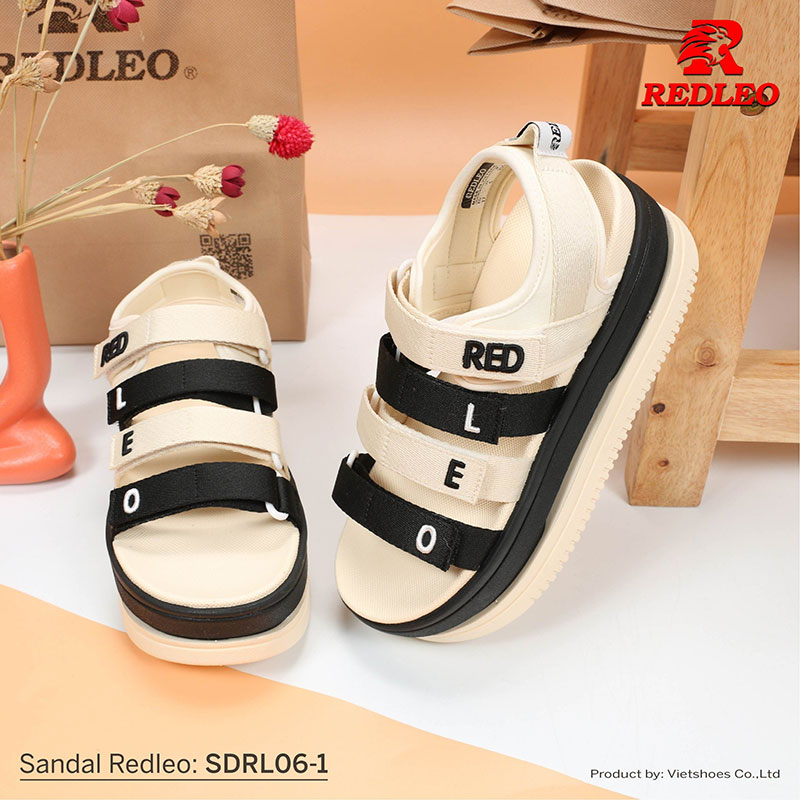 Giày Sandal REDLEO Logo Màu Đẹp Mắt