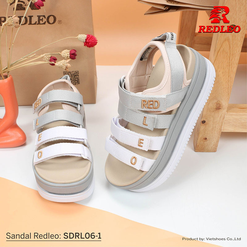 Giày Sandal REDLEO Logo Màu Đẹp Mắt