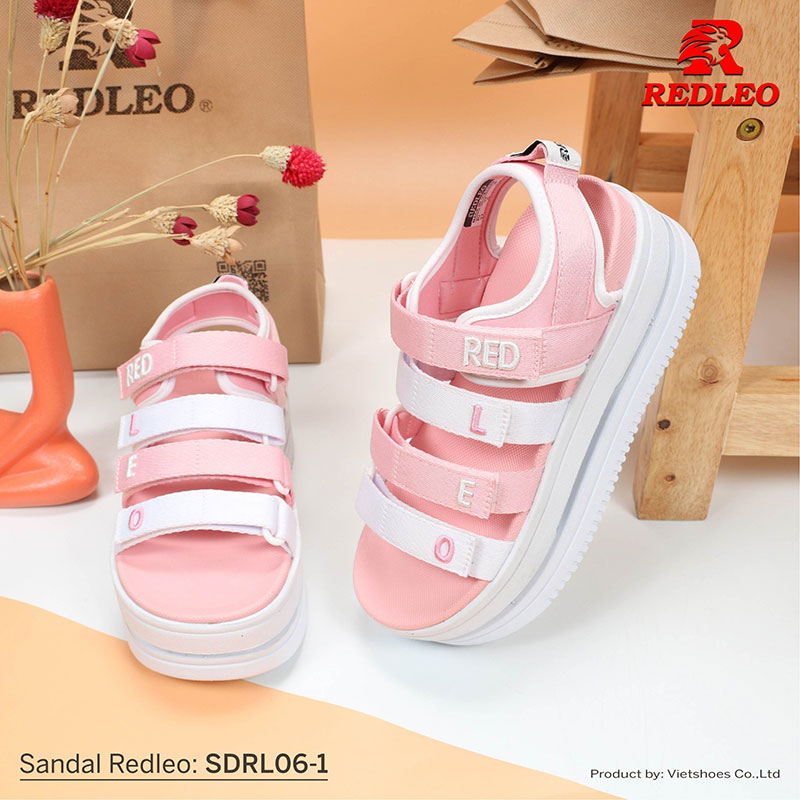 Giày Sandal REDLEO Logo Màu Đẹp Mắt