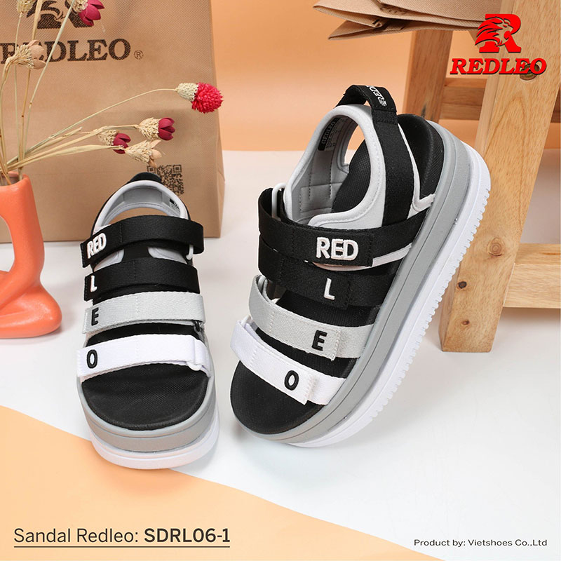 Giày Sandal REDLEO Logo Màu Đẹp Mắt