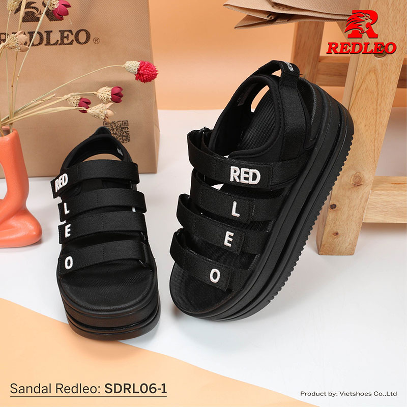 Giày Sandal REDLEO Logo Màu Đẹp Mắt