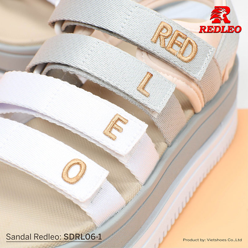 Giày Sandal REDLEO Logo Màu Đẹp Mắt