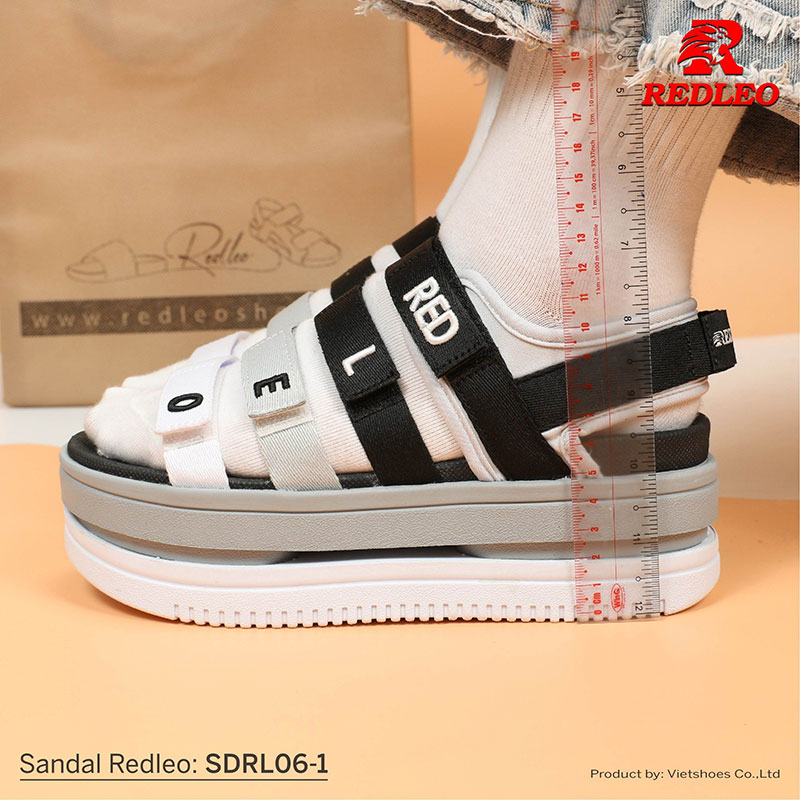 Giày Sandal REDLEO Logo Màu Đẹp Mắt