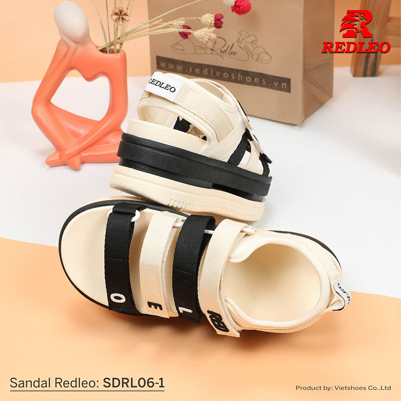 Giày Sandal REDLEO Logo Màu Đẹp Mắt