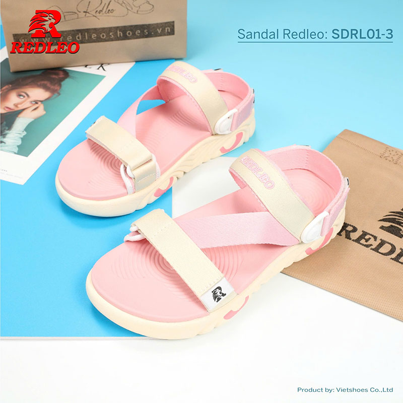 Giày Sandal REDLEO Mặt Tẩy Màu Đơn Giản