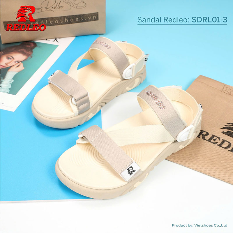 Giày Sandal REDLEO Mặt Tẩy Màu Đơn Giản