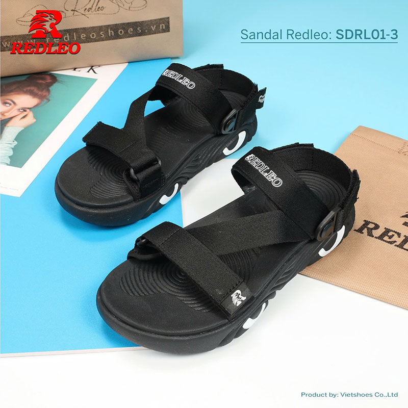 Giày Sandal REDLEO Mặt Tẩy Màu Đơn Giản