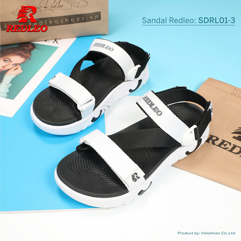 Giày Sandal REDLEO Mặt Tẩy Màu Đơn Giản