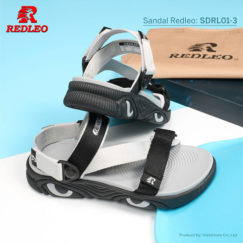 Giày Sandal REDLEO Mặt Tẩy Màu Đơn Giản