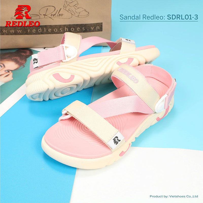 Giày Sandal REDLEO Mặt Tẩy Màu Đơn Giản