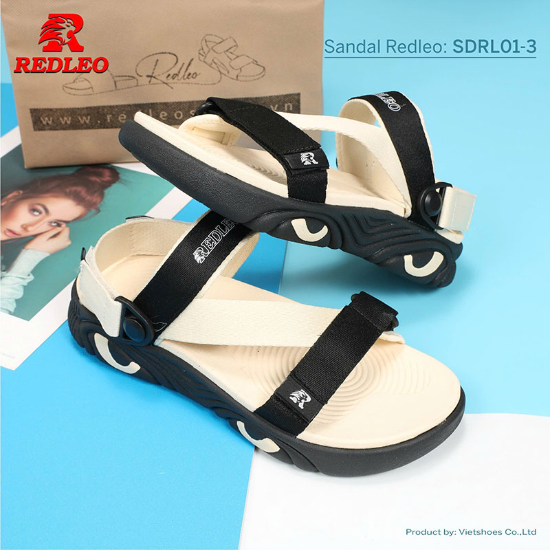 Giày Sandal REDLEO Mặt Tẩy Màu Đơn Giản