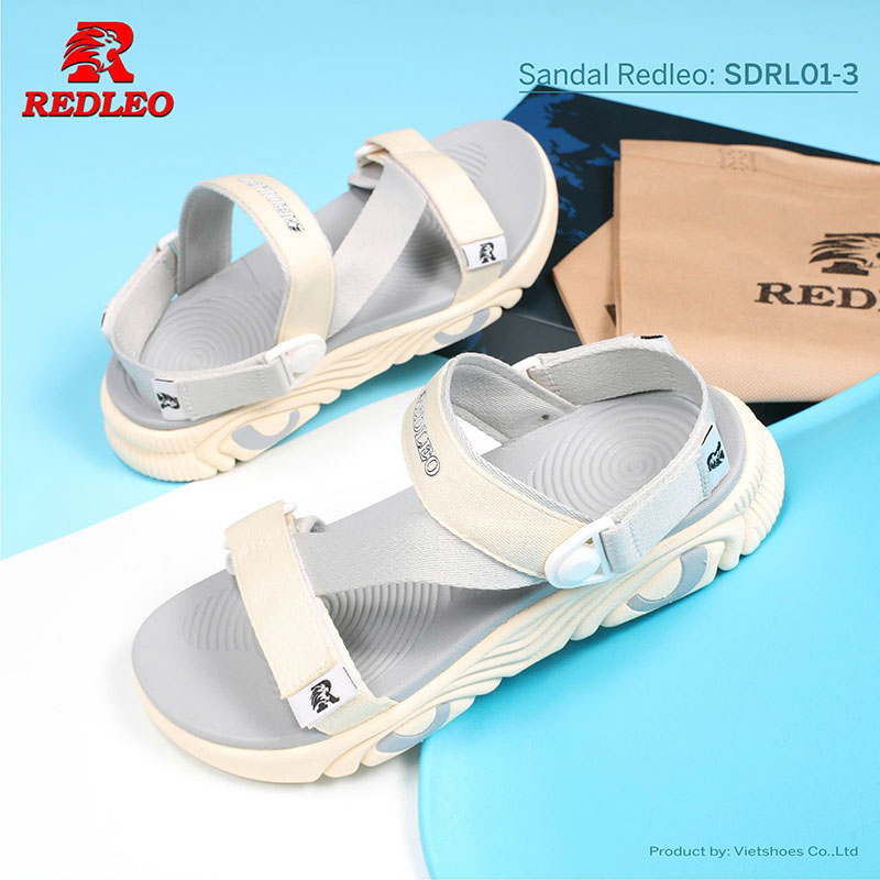 Giày Sandal REDLEO Mặt Tẩy Màu Đơn Giản